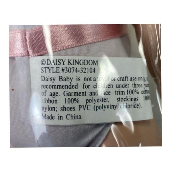 Vintage Daisy Kingdom Daisy Baby Doll, 12"Tall - Picture 3 of 10